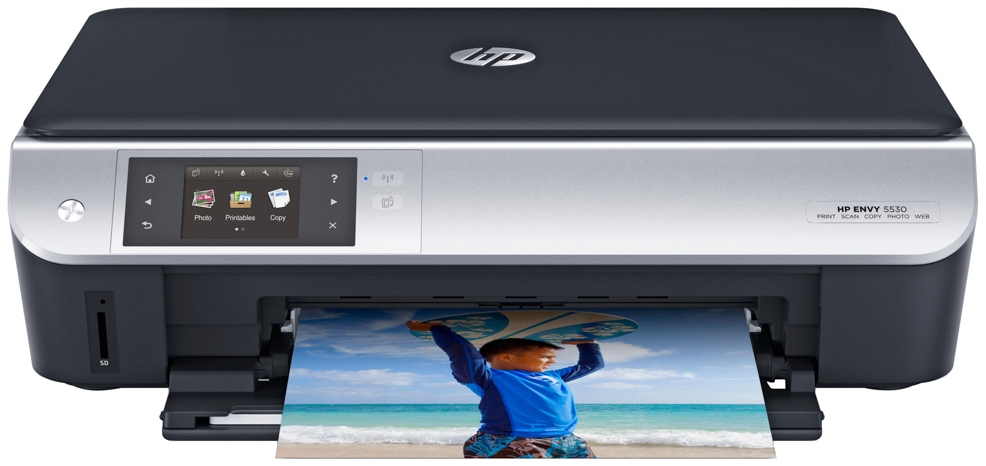 Impresora Multifunción - HP Envy 5530, WiFi, impresión móvil y Scanner