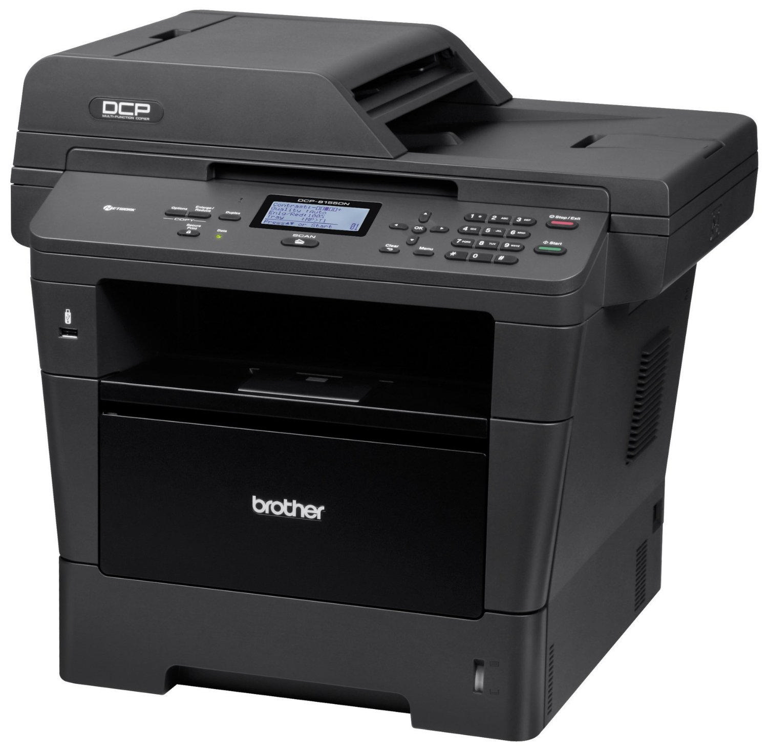 BROTHER DCP-8155DN Siyah Beyaz Çok Fonksiyonlu Lazer Yazıcı