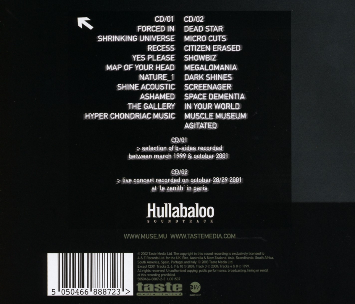- Hullabaloo - Muse (CD)
