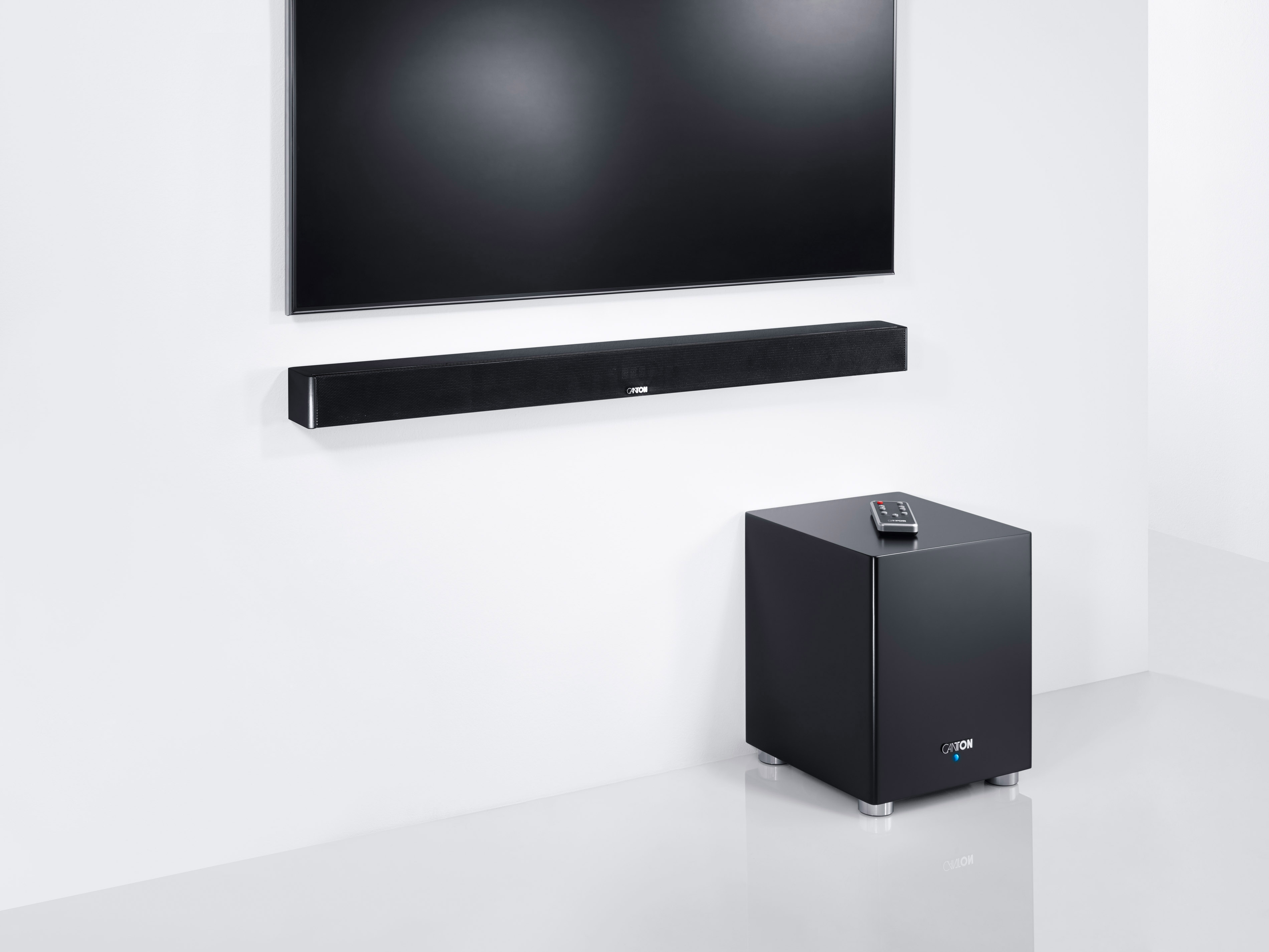 CANTON DM 900, 2.1 Heimkino-System, Schwarz