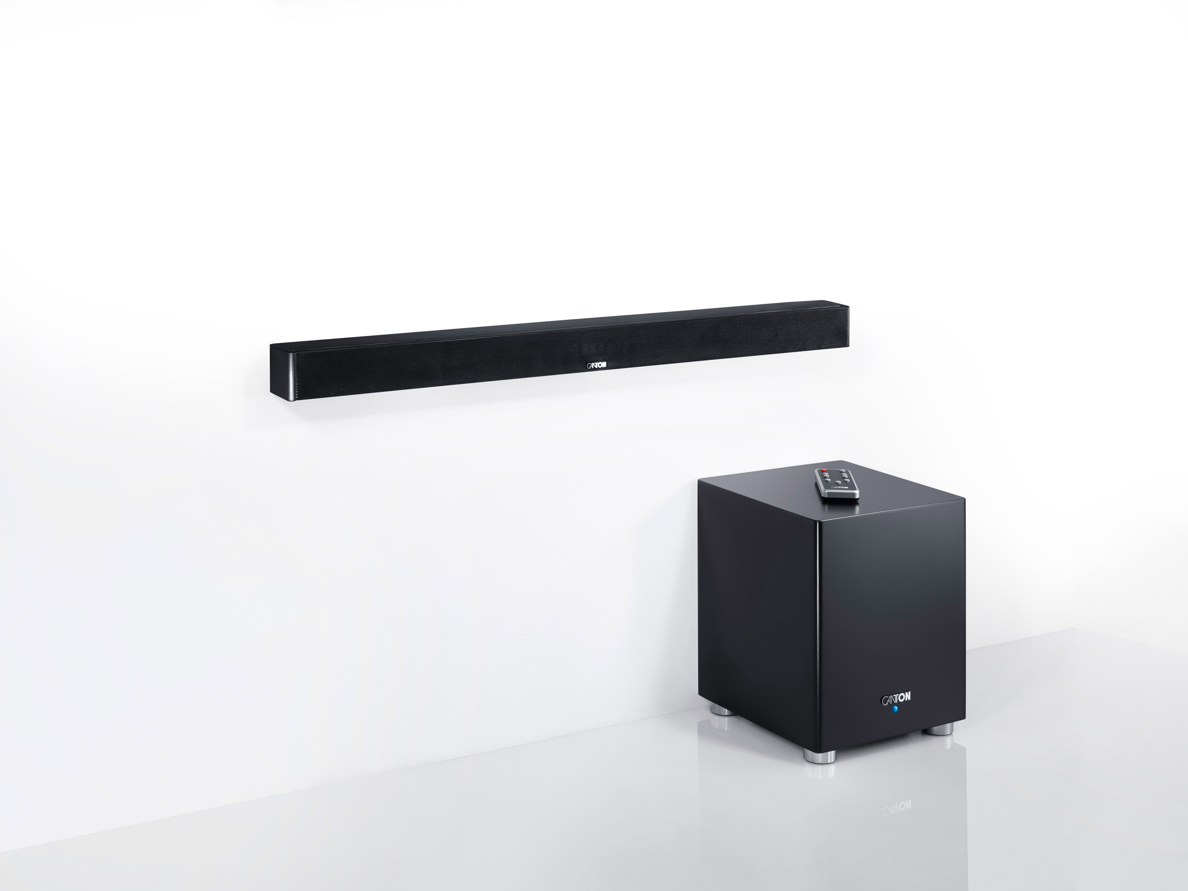 CANTON DM 900, 2.1 Heimkino-System, Schwarz