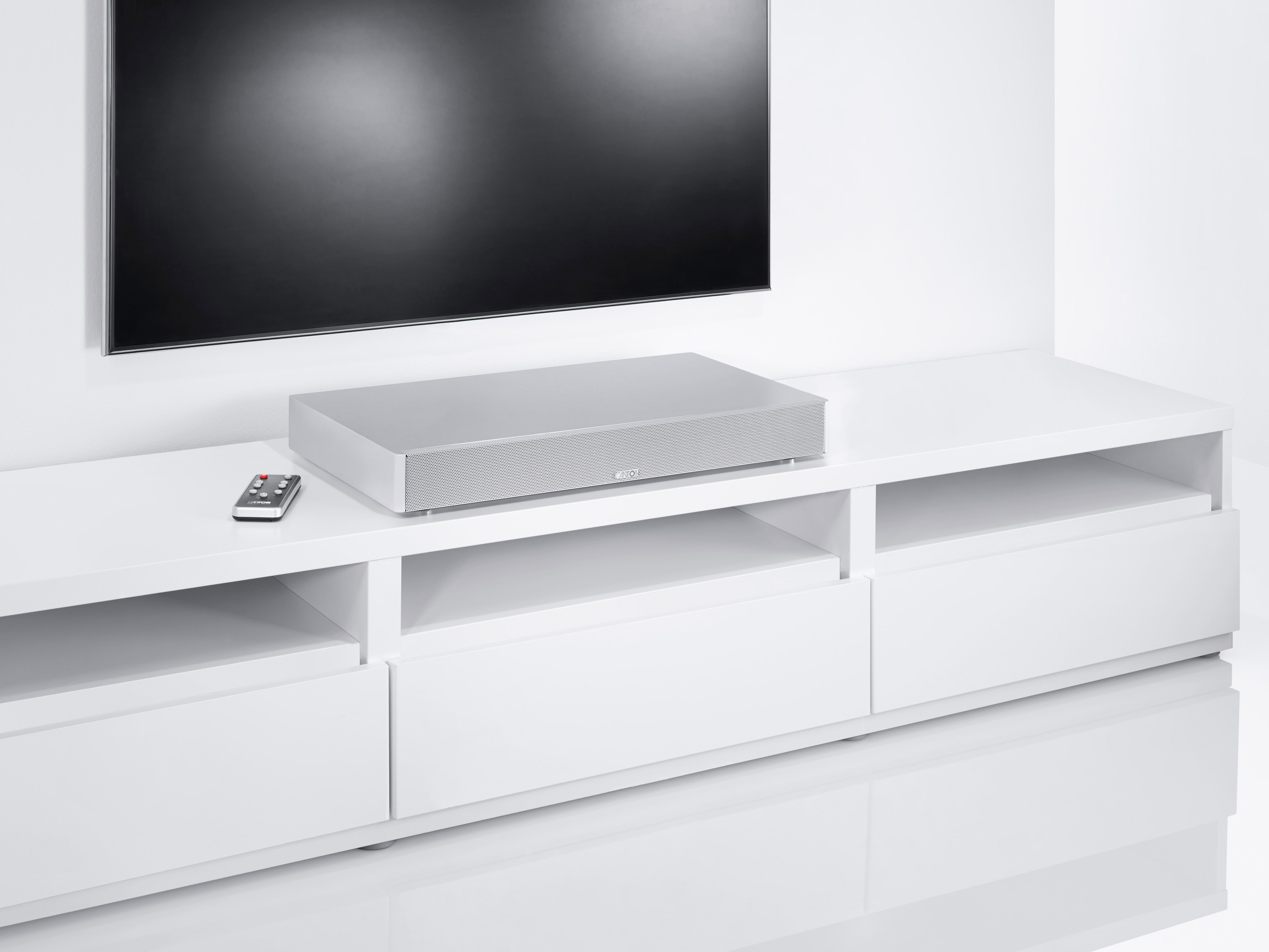 CANTON DM 50 silber, 2.1 Heimkino-System, Silber