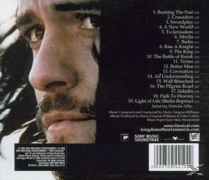 Albumcover. Gesicht eines Mannes, halb im Schatten, mit Text und Titelliste. Sony Music Soundtrax Logo.