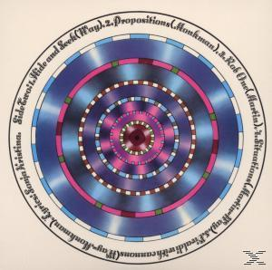 Kör alakú design. Koncentrikus gyűrűk. Kék, rózsaszín és fehér színek.