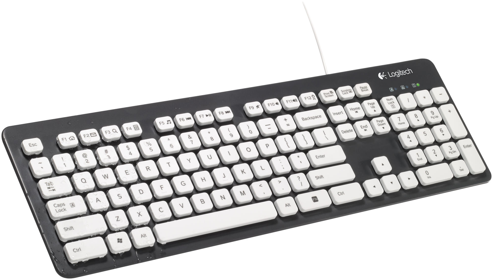 Teclado con cable - Logitech Washable K310 lavable y resistente