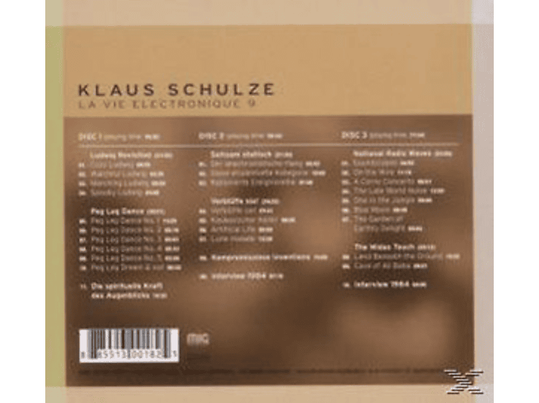 Thumbnail - Klaus Schulze - La Vie Electronique Vol.9 (CD)