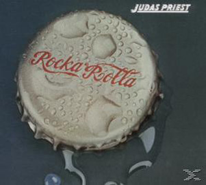 Albumcover mit einem Flaschenverschluss mit dem Schriftzug 'Rocka Rolla'.