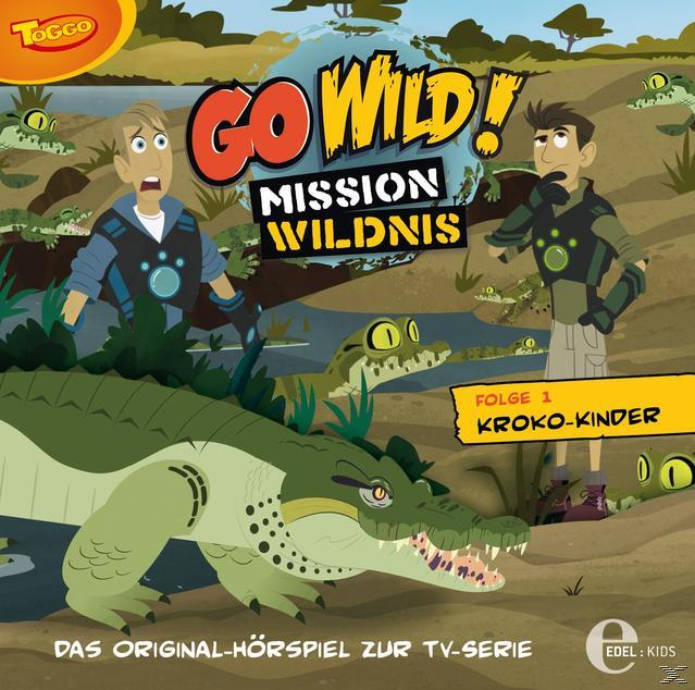 Go Wild!-Mission Wildnis - 01: Kroko-Kinder  - (CD)