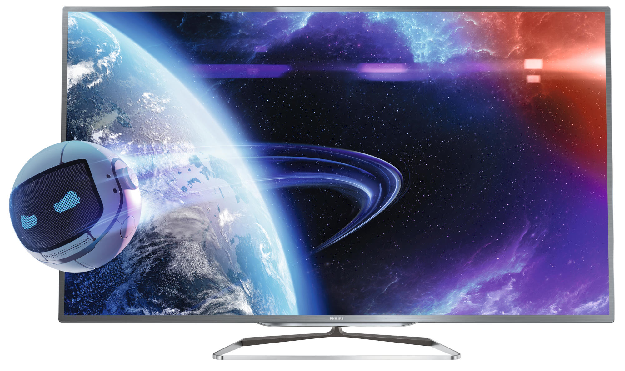 TV LED 65" - Philips 65PFL9708S/12 Ultra HD 4K, Smart TV, 3D