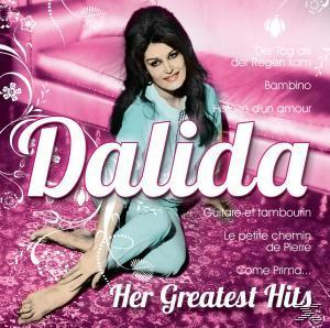 Dalida-Albumcover. Frau in einem Zimmer.