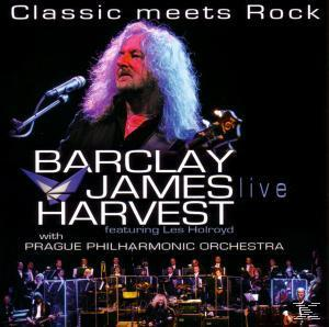 Albumcover mit singendem Mann und Band. Titel: Barclay James Harvest.
