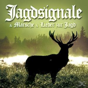Ein Albumcover zeigt eine Hirschsilhouette auf einem Feld mit Waldhintergrund.