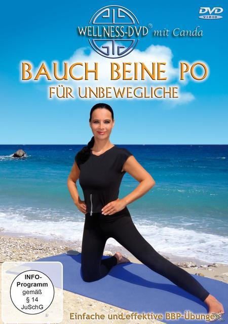 DVD-Cover mit einer Frau in Sportkleidung am Strand, mit Text auf Deutsch.