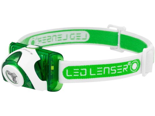 LED LENSER SEO3 - Torcia frontale (Verde)