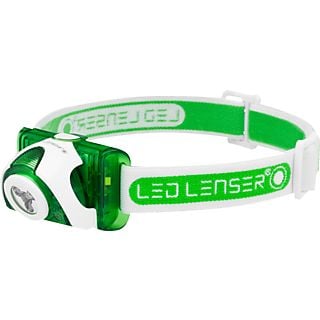 LED LENSER SEO3 - Torcia frontale (Verde)