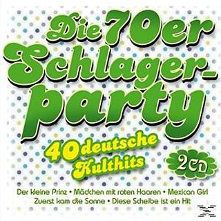 VARIOUS - Die 70er Schlagerparty-40 deutsche Kulthits [CD]