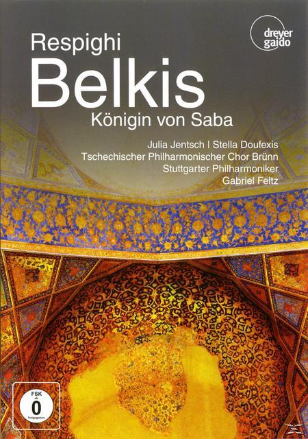 Julia Jentsch, Stella Doufexis, Tschechischer Philharmoniker Chor Brünn, Stuttgarter Philharmoniker - Respinghi: Königin Von Saba  - (DVD)