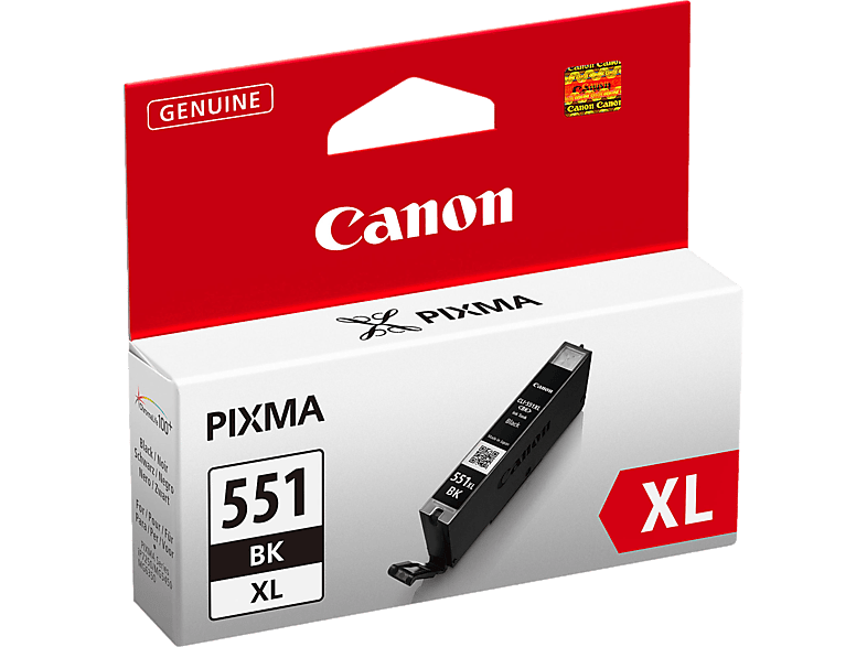 Tusz CANON CLI-551 XL Czarny 11 ml 6443B001 – zdjęcie 3
