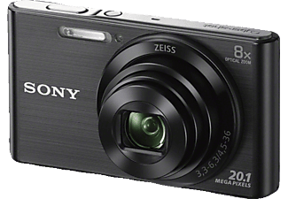 SONY SONY Cyber-shot DSC-W830 - Fotocamera digitale - 20.1 MP - nero - Fotocamera compatta Nero