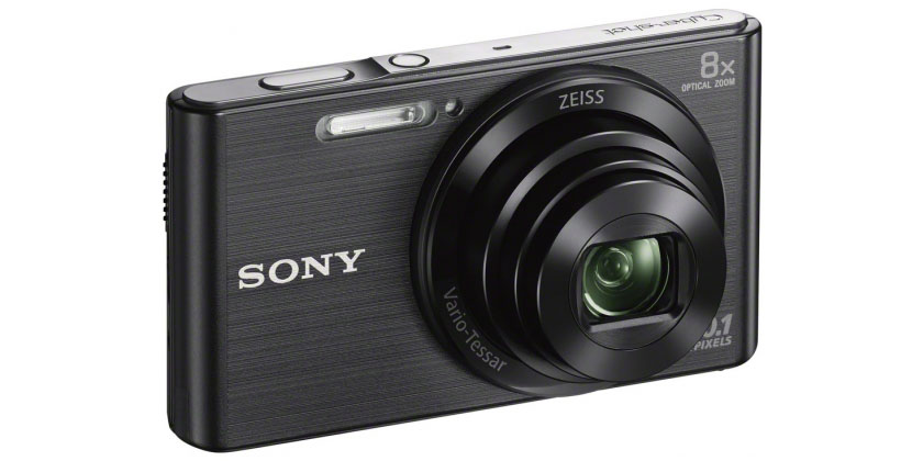 SONY Cyber-shot DSC-W830 Zeiss Digitalkamera Schwarz, 8x opt. Zoom, TFT-LCD, Xtra Fine