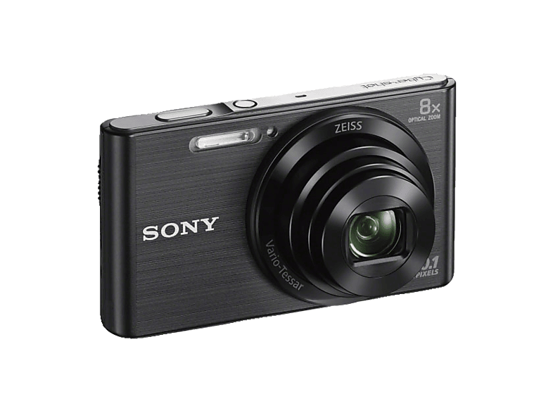 SONY Cyber-shot DSC-W830 Zeiss Digitalkamera Schwarz, 8x opt. Zoom