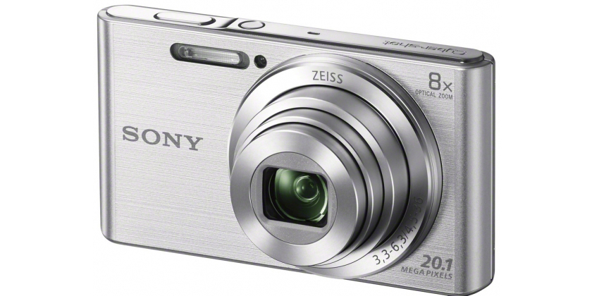 SONY Cyber-shot DSC-W830 Zeiss Digitalkamera Silber, 8x opt. Zoom, TFT-LCD, Xtra Fine