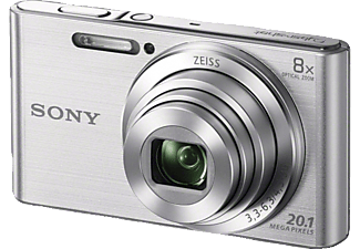 SONY Cyber-shot DSC-W830S - Kompaktkamera Silber