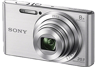 SONY SONY Cyber-shot DSC-W830 - Fotocamera digitale - 20.1 MP - argento - Fotocamera compatta Argento