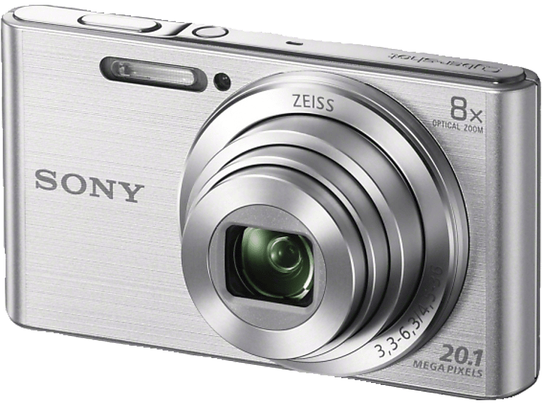 【E2106】 SONY Cyber-shot DSC-W830 ソニー SONY Cyber-shot DSC-W830 Zeiss Digitalkamera Silber, 8x opt. Zoom