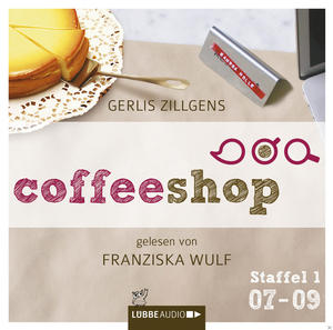 Cover eines Buches mit Käsekuchen und Besteck. Der Text ist über die Mitte des Covers geschrieben.