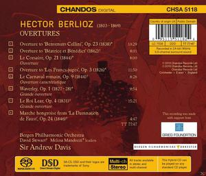 Bergen Philharmonic Orchestra - Ouvertüren  - (SACD Hybrid)