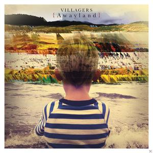Albumcover. Ein Jungenkopf mit einer Naturszene überlagert. Titel: Awayland.