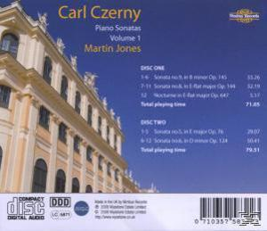 Martin Jones - Czerny Piano Sonatas Vol.1  - (CD)