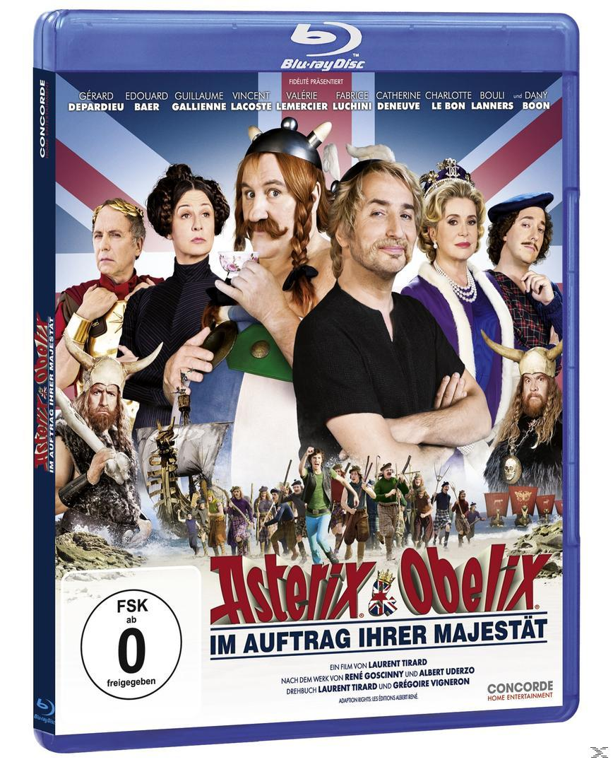 Im & Blu-ray Asterix Ihrer Majestät Auftrag Obelix: