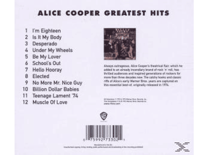 Thumbnail - Alice Cooper - Greatest Hits (CD)