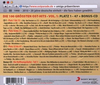 OST-Hits-Albumcover. Text mit Songtiteln und CD-Details.