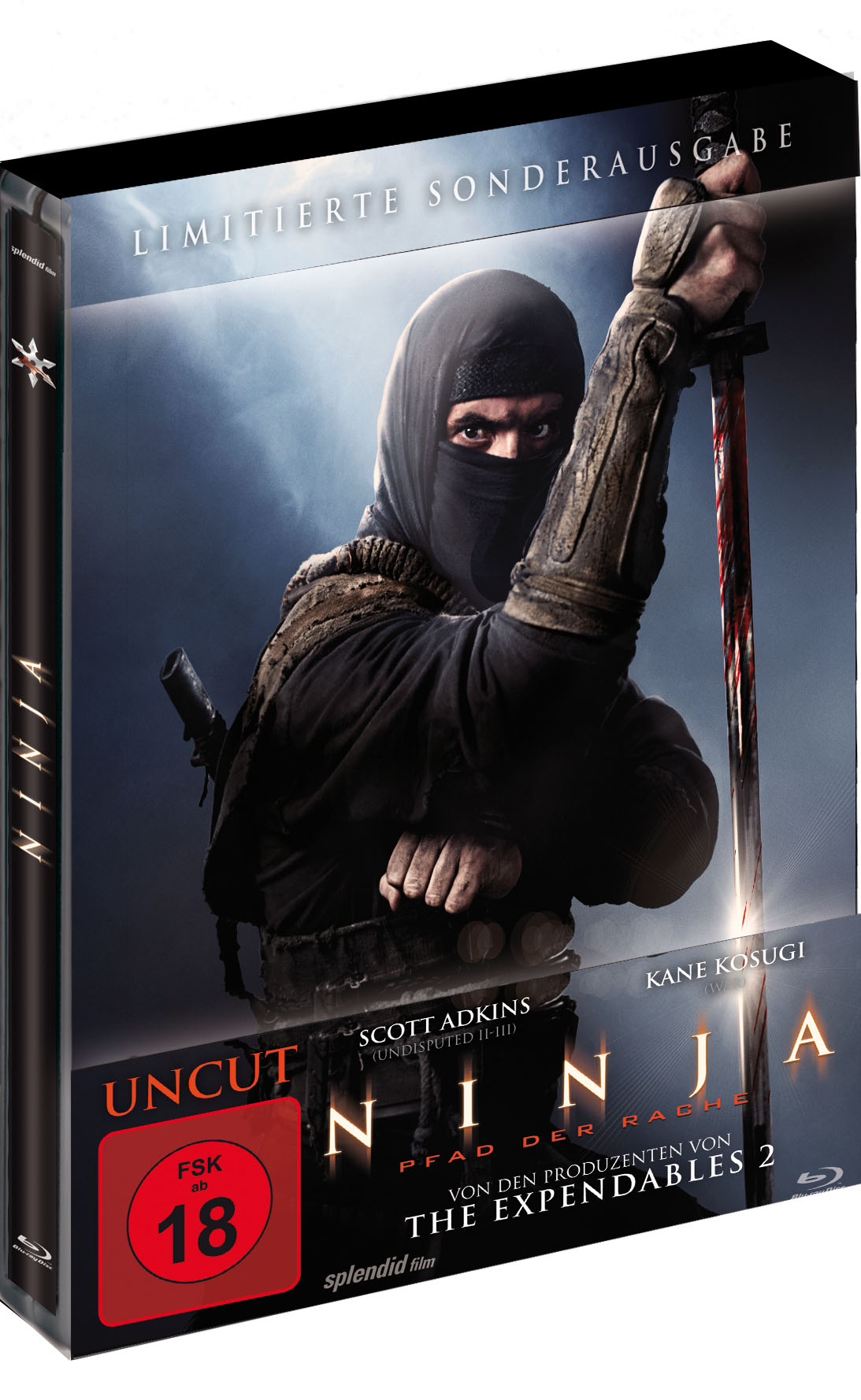 Ninja - Pfad der Rache (Uncut, Limited Steelbook Media Markt Exklusiv Edition) Blu-ray