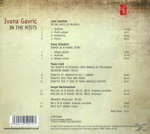 Ivana Gavric - In The Mists-Klavierwerke  - (CD)
