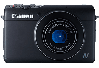 CANON PowerShot N100 Schwarz, 12.1 Megapixel, 5fach opt. Zoom, LCD, WLAN