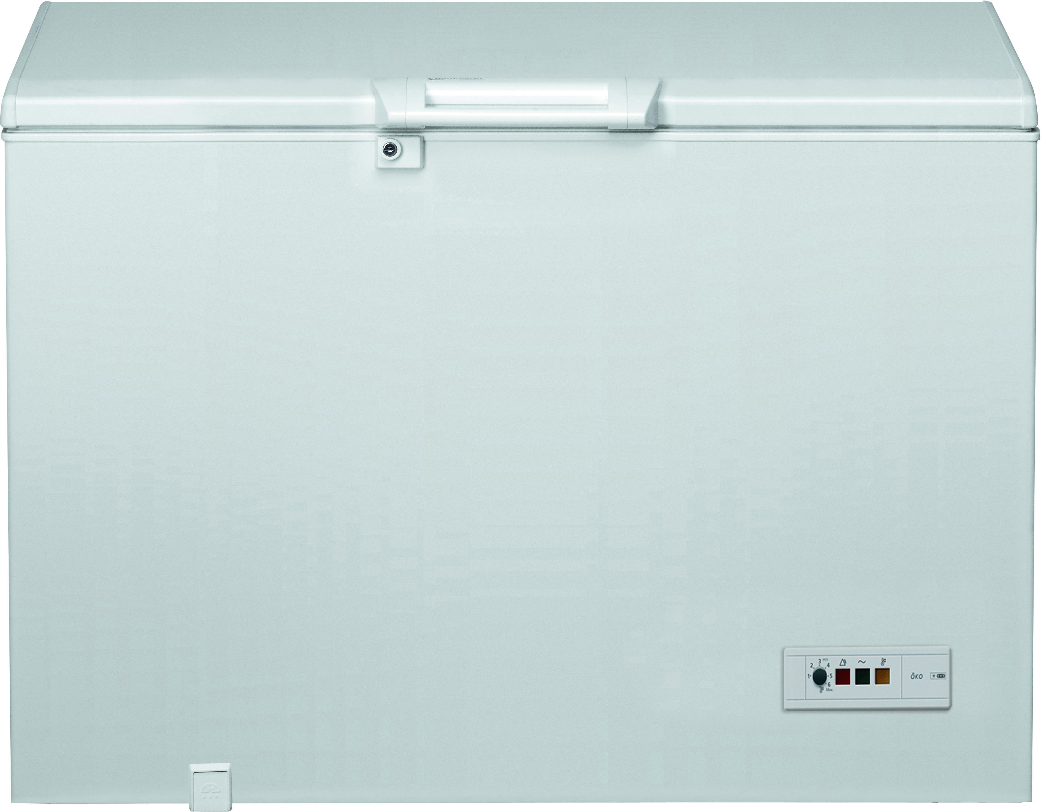 BAUKNECHT GT 400 A2+ Gefriertruhe (E, 394 l, 916 mm hoch)
