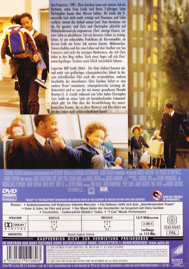 Das Streben nach Glück DVD