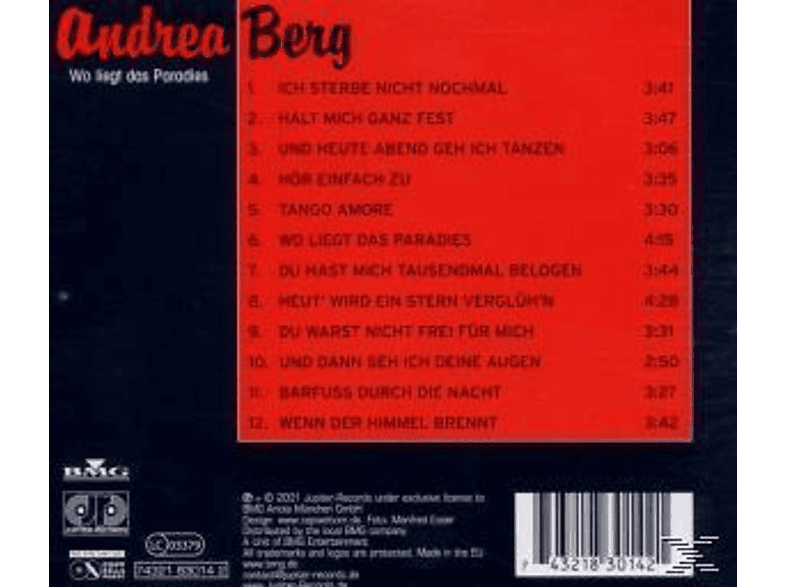 Thumbnail - Andrea Berg - Wo Liegt Das Paradies (CD)