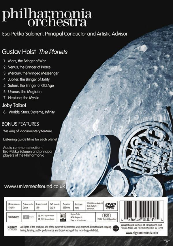 The Philharmonia Orchestra - Universe Of Sound: The Planets  - (DVD)