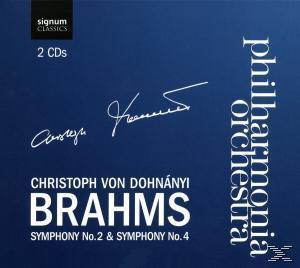 Dohnanyi & Philharmonia Orchestra, Christoph Von/pol Dohnanyi - Sinfonien 2 & 4  - (CD)