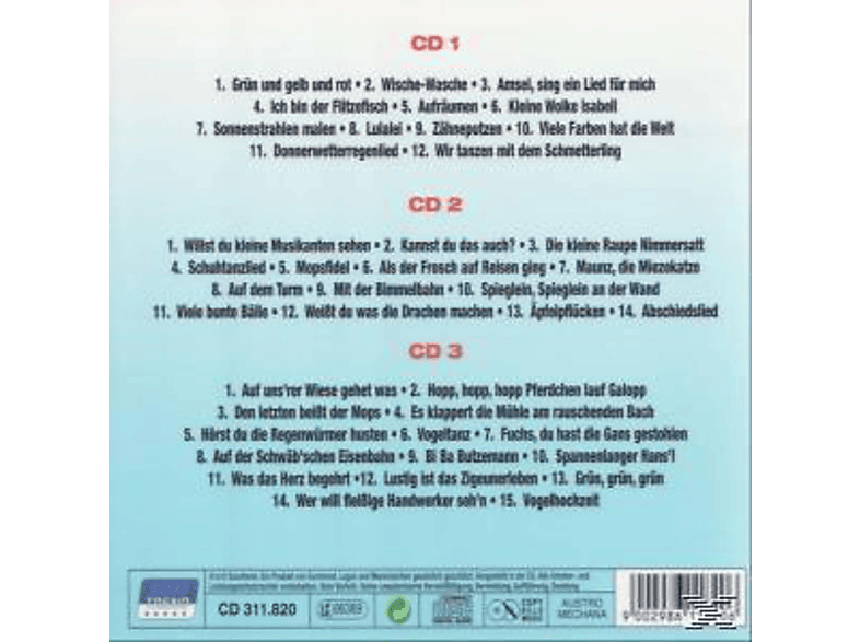 Thumbnail - VARIOUS - Die Beliebtesten Kinderlieder (3 CD Box) (CD)