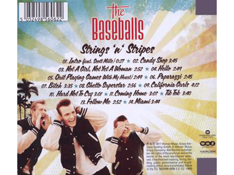 Thumbnail - The Baseballs - Strings 'n' Stripes (CD)