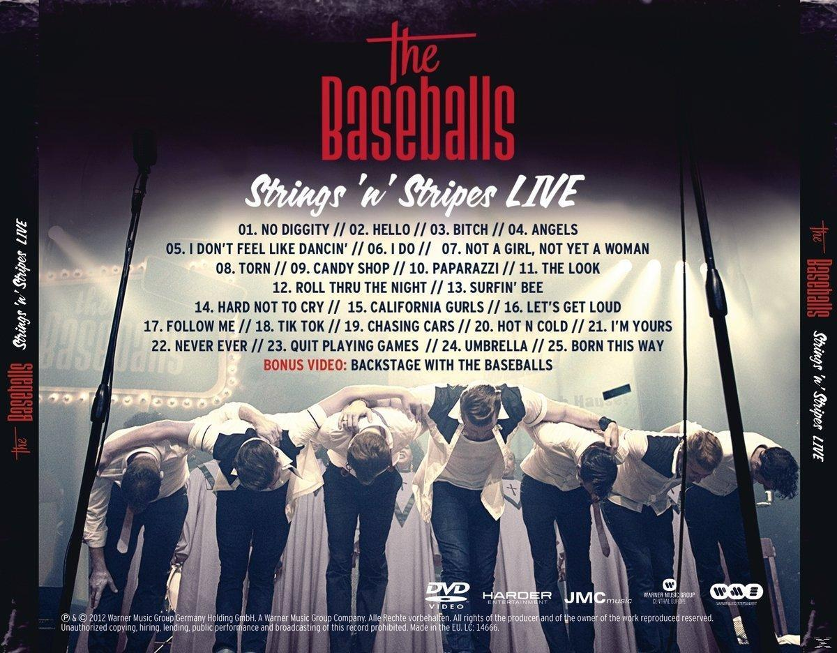 The Baseballs - Strings 'n' Stripes - Live  - (CD + DVD Video)
