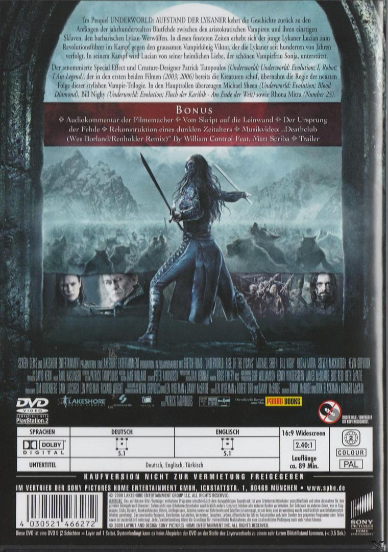 Underworld 3 - Aufstand der Lykaner DVD