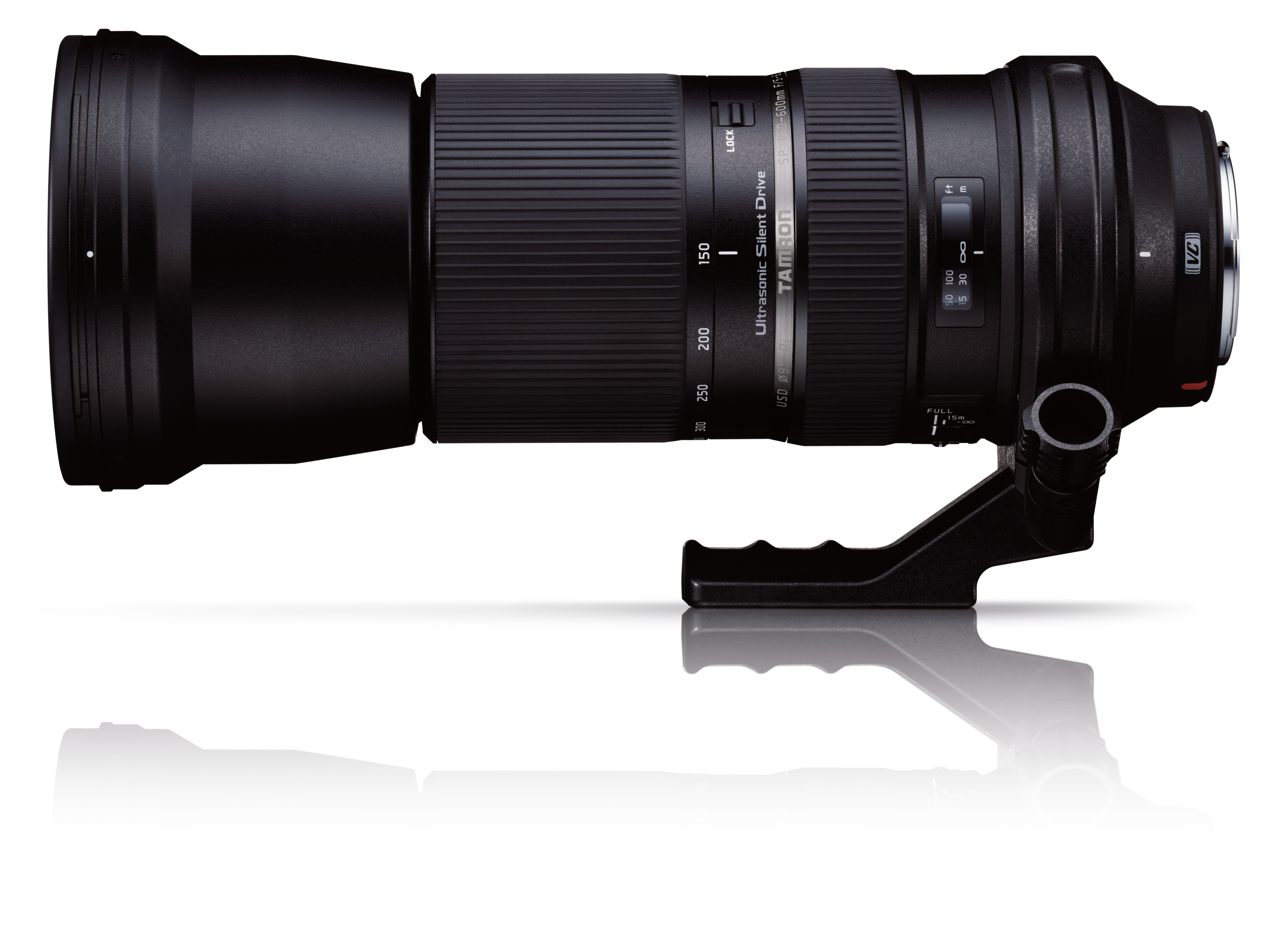 TAMRON SP 150-600mm F/5-6.3 Di VC USD G1 150 mm - 600 mm f/5-6.3 Di, SP, USD (Objektiv für Sony A-Mount, Schwarz)