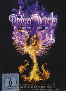 Deep Purple Phoenix Rising DVD-Cover mit einem Phönix.